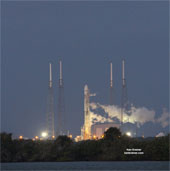 American private company launched the first commercial satellite