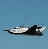 American shuttle was damaged after testing