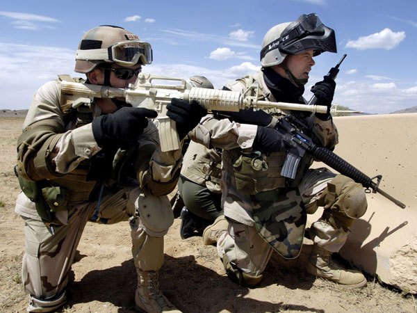 American soldiers do not need to eat, sleep