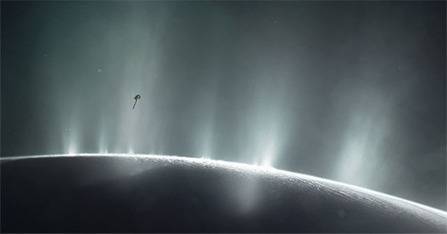 An alien moon that is 'coming of age' produces life