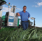 An Australian farmer successfully creates a robotic plow