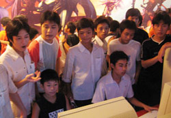 An enterprise restricts online game hours