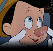 Analyzing Pinocchio's fairy tales under a scientific perspective
