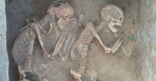 Ancient antiquities of 'Romeo and Juliet' were discovered next to each other