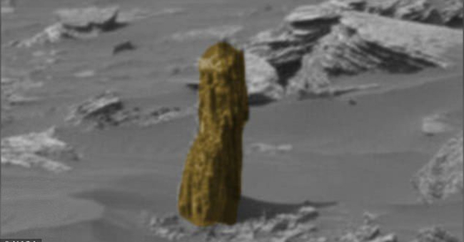 Ancient 'tree' on Mars