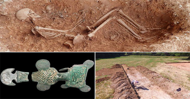 Anglo-Saxon women are buried with luxury jewelry