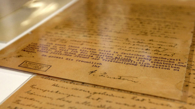 Announcing the private life of genius Albert Einstein