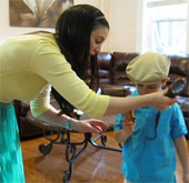 Anti-dirt cloth for children