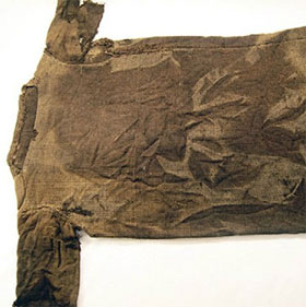 Antiquities appear under the melted snow