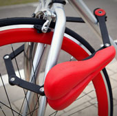 Anti-theft bike lock unique