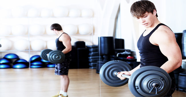 Anyone who is new to the gym also hurts crazy the next morning.  Why so?