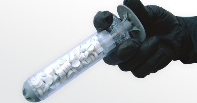 Appeared hemostatic device within 20 seconds