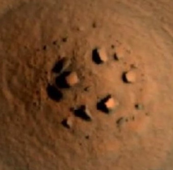 Appeared Stonehenge relics populations on Mars?