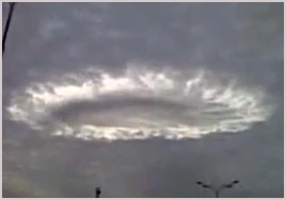 Appeared with the strange 'Bright Ring' in Moscow's sky