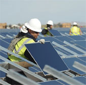 Apple builds 'sun fields'