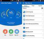 Application clean up junk files on Android smartphones