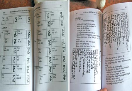 Application of Thai ethnic writing processing technology