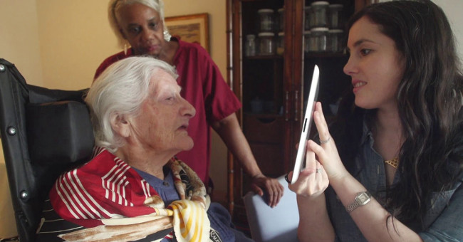 Application to help care for elderly parents with memory loss