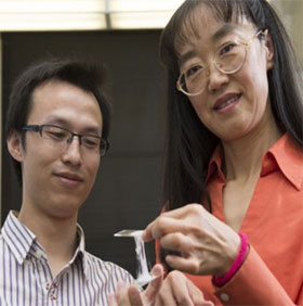 Applying chewing gum to lithium battery technology