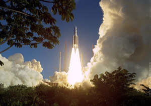 Arianespace continued to launch 2 satellites into orbit
