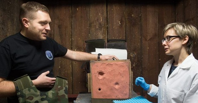 Armor from super-heavy Newtonian material