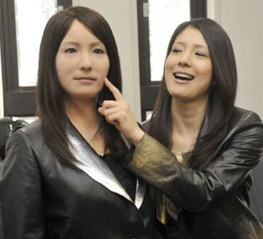 Artificial leather for human robot