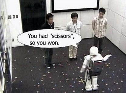 Asimo is the referee