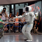 Asimo struggled with the tour