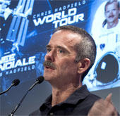 Astronaut Chris Hadfield is about to retire