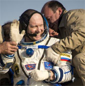 Astronauts return to Earth safely