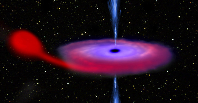 Astronomers can easily observe black holes