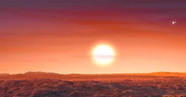 Astronomers discovered that the outer planet is 3 times hotter than the Sun.