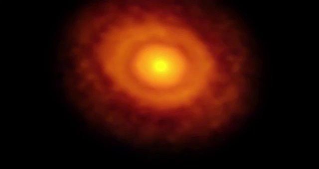 Astronomers have just discovered the first ribbon around a star
