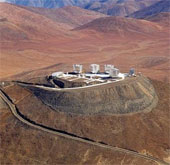 Astronomical observatory in Chile