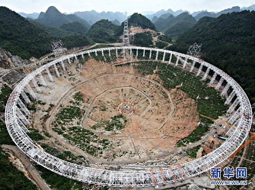 Astronomy is as big as 30 football fields in China