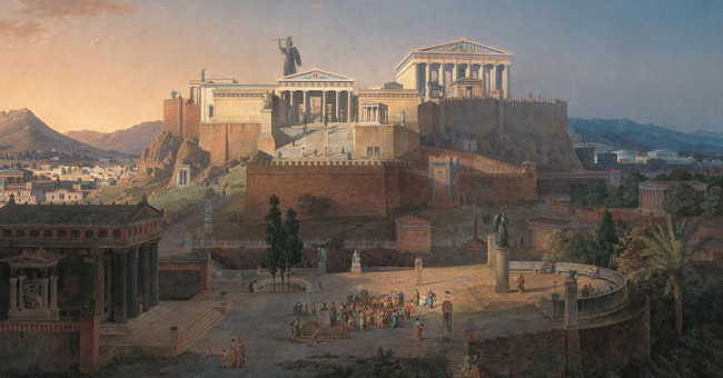 Athens Castle remained strong after 2500 years of turbulence