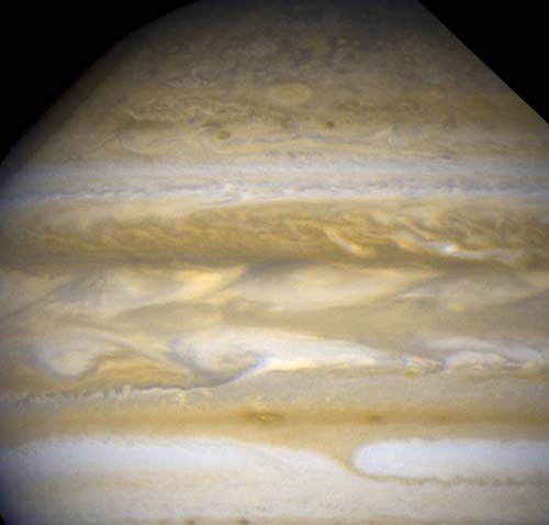 Atmospheric movements on Jupiter