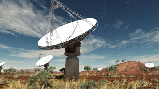 Australia would like to install a radio telescope SKA