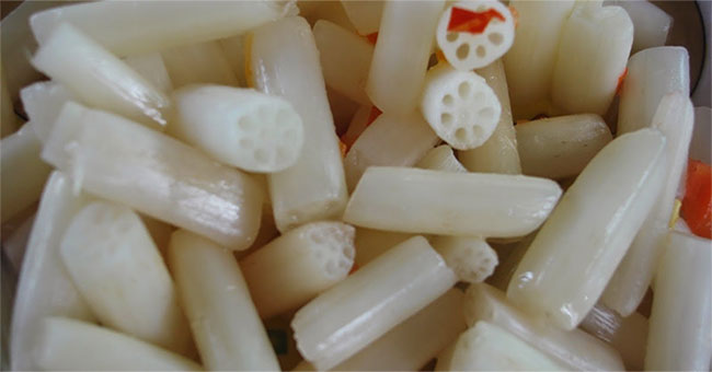 Autumn to eat lotus to prevent stomach pain