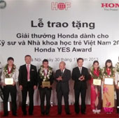 Awarded to young Vietnamese engineers and scientists