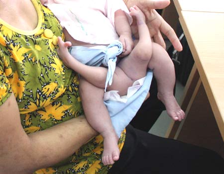 Babies have four legs