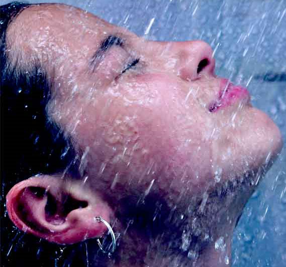Bathing in cold water after exercise can cause more harm