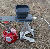 Battery charger technology by fire