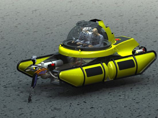 Battery-powered submarines