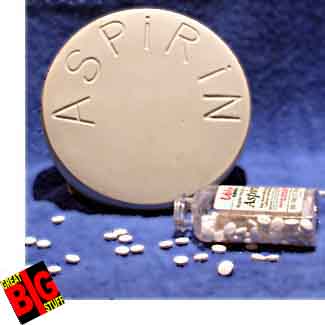 Be careful when taking aspirin