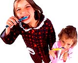 Be careful when using toothpaste for children
