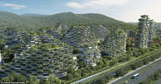 Be overwhelmed by the world's first green forest city with 1 million trees