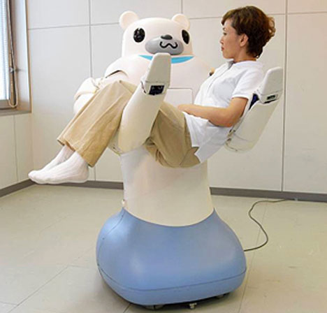 Bear carrying the sick