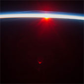 Beautiful Earth photo taken from space