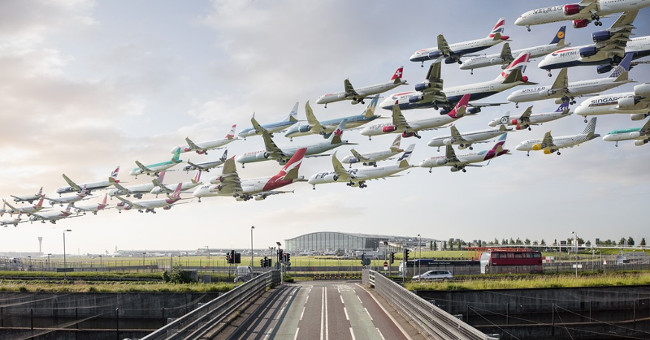 Beautiful moments at the airport in the world